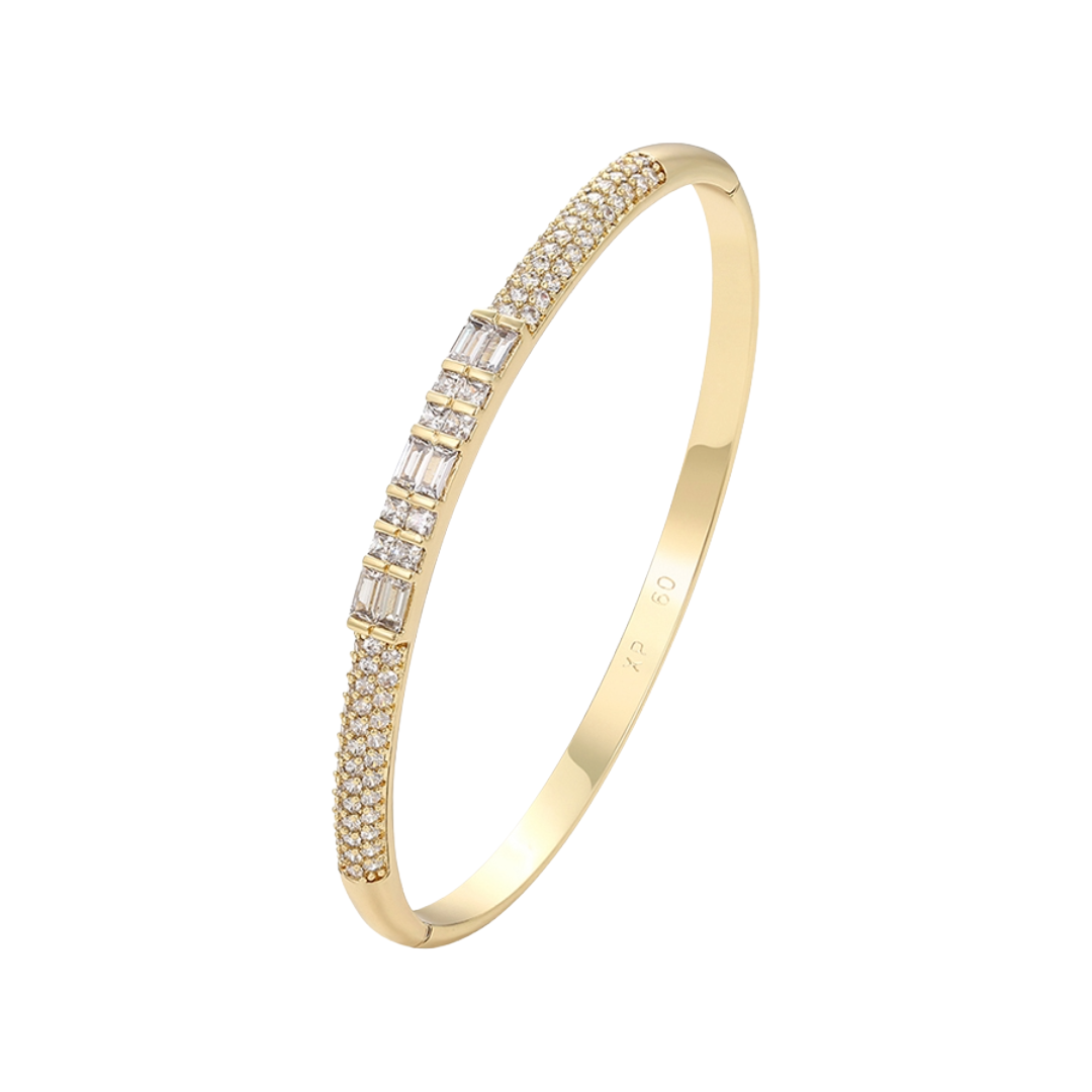 The Baguette & Pavé Bangle