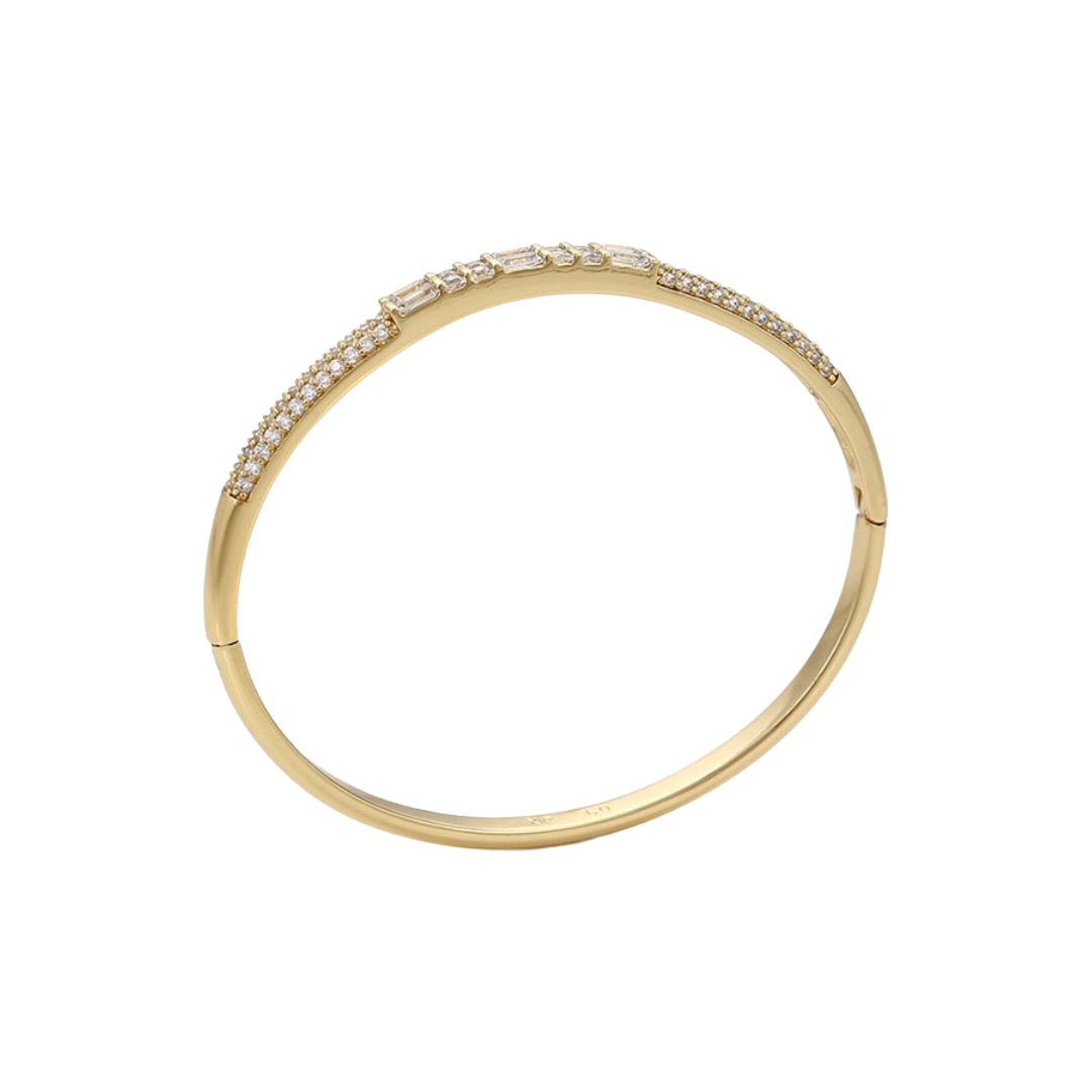 The Baguette & Pavé Bangle