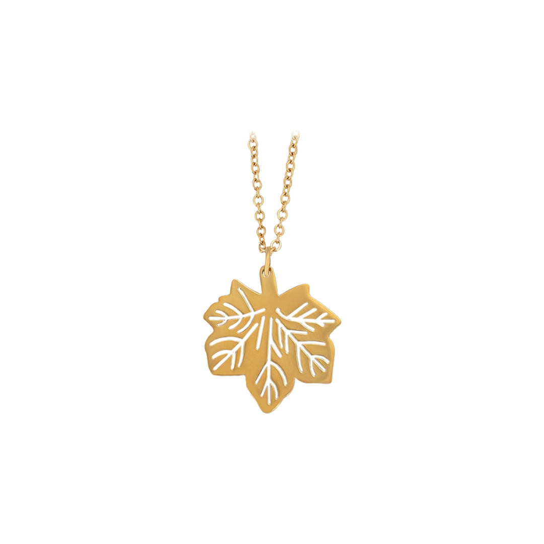 The Golden Maple Leaf Necklace