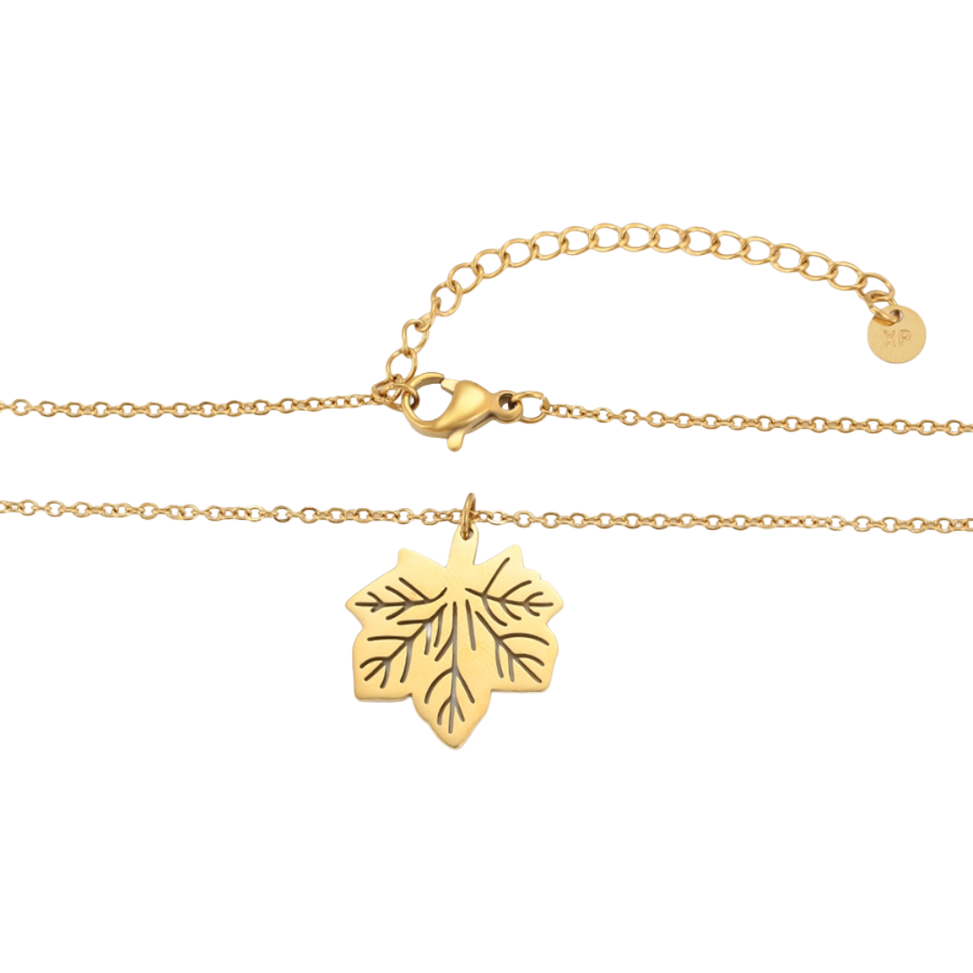 The Golden Maple Leaf Necklace