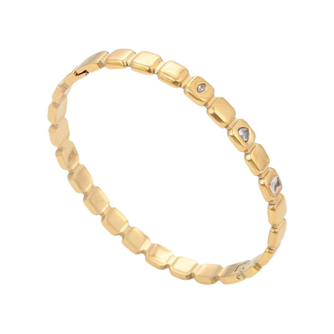 The Square Link Bangle